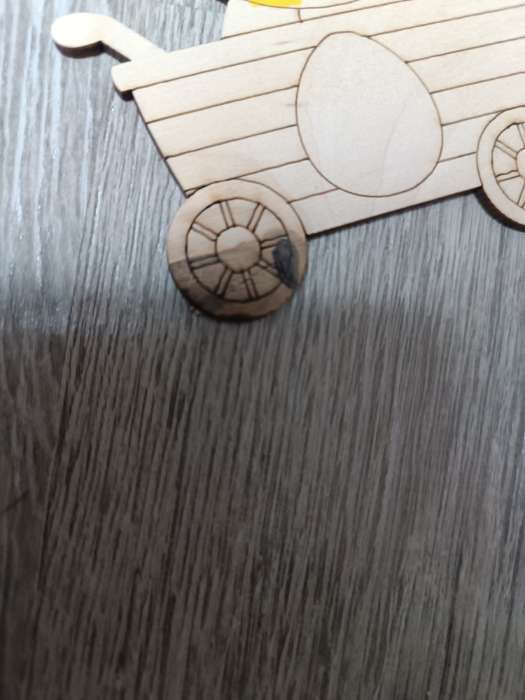 Фотография покупателя товара Заготовки для творчества. Роспись по дереву «Пасха: цыплята», 5 шт. - Фото 3