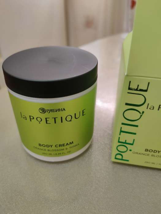 Фотография покупателя товара Крем для тела парфюмированный, аромат «Цветы апельсина и бобы тонка», 250 мл, laPOETIQUE - Фото 4