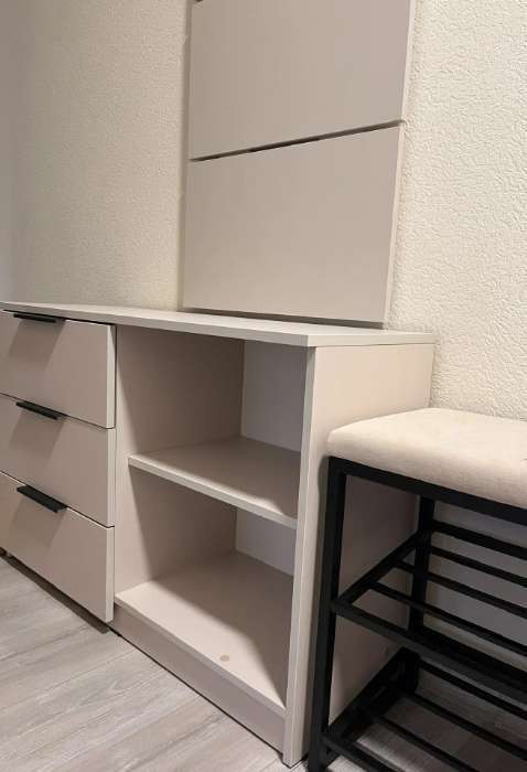 Фотография покупателя товара Комод напольный №18, 3 ящика, 986×354×653 мм, цвет кашемир - Фото 2