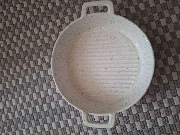 Фотография покупателя товара Форма для запекания Pyra, 18×15×5 см, керамика, белая - Фото 1