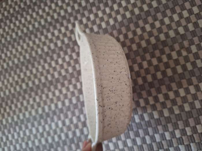 Фотография покупателя товара Форма для запекания Pyra, 18×15×5 см, керамика, белая - Фото 2