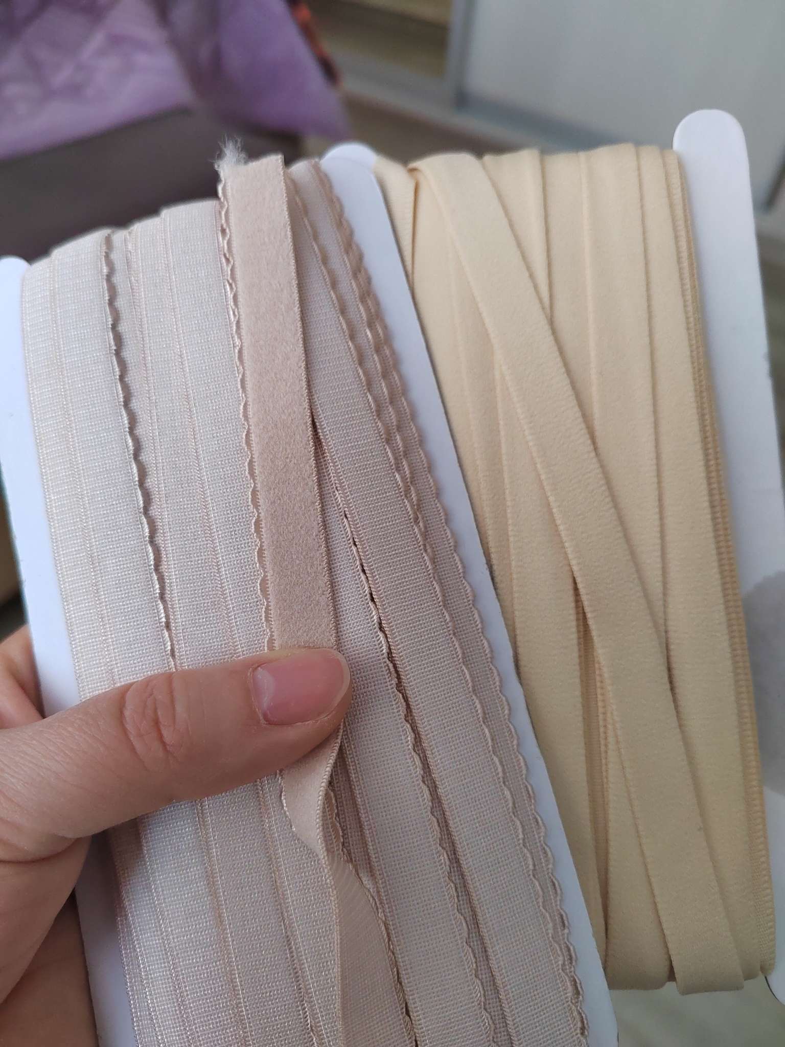 Фотография покупателя товара Резинка бельевая, с ажурным краем, 10 мм, 10±0.5 м, чёрная - Фото 5