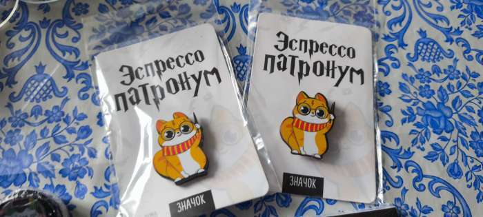 Фотография покупателя товара Значок «Оружие массового умиления», 8×12 см - Фото 2