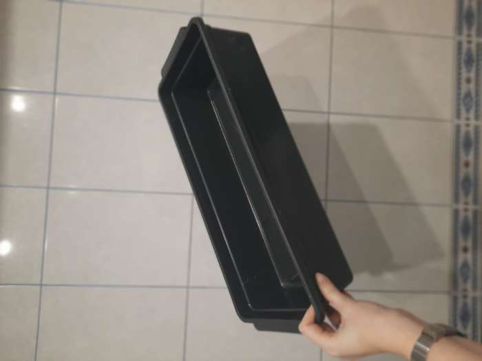 Фотография покупателя товара Ящик для рассады, 45 × 20 × 10 см, с ручками, 5 л, чёрный, «Урожай-6» - Фото 12