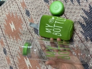 Фотография покупателя товара Бутылка для воды, 500 мл, My bottle, 19.5 х 6 см, чехол в комплекте, микс