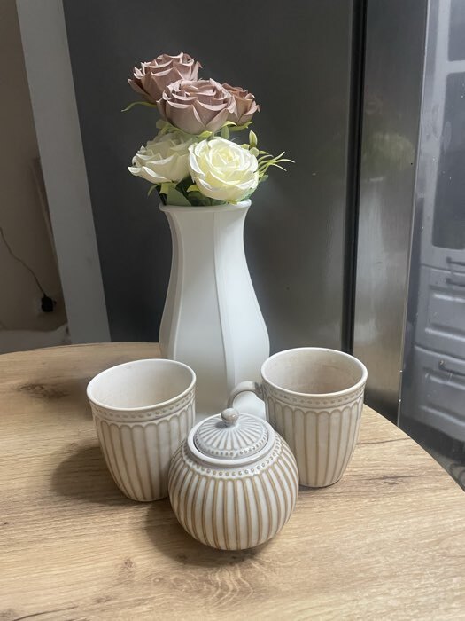 Фотография покупателя товара Сахарница Доляна «Винтаж», 350 мл, керамика, бирюзовая - Фото 1