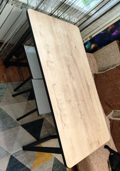 Фотография покупателя товара Стол обеденный «Лофт», 1150×590×760 мм, цвет дуб ирландский