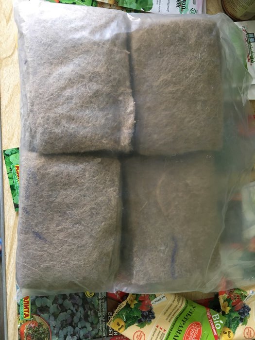 Фотография покупателя товара Набор джутовых ковриков для микрозелени "Рецепты Дедушки Никиты" 40 шт