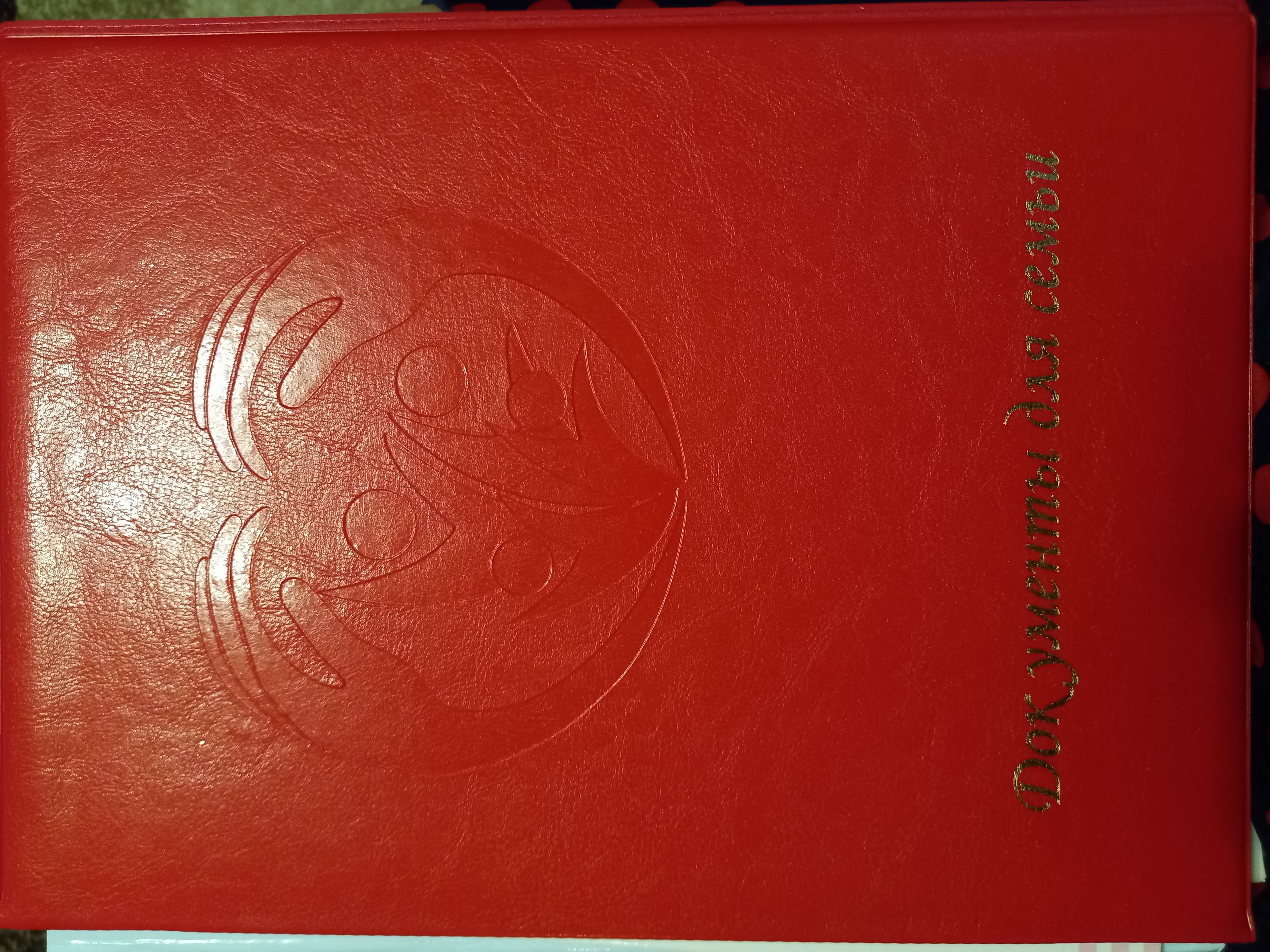 Фотография покупателя товара Папка для документов, 1 комплект, цвет красный - Фото 1