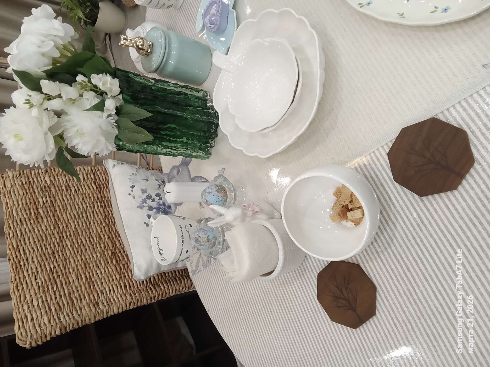 Фотография покупателя товара Набор подставок под кружки Magistro «Древо», под кружку, дерево, 4 шт. - Фото 1