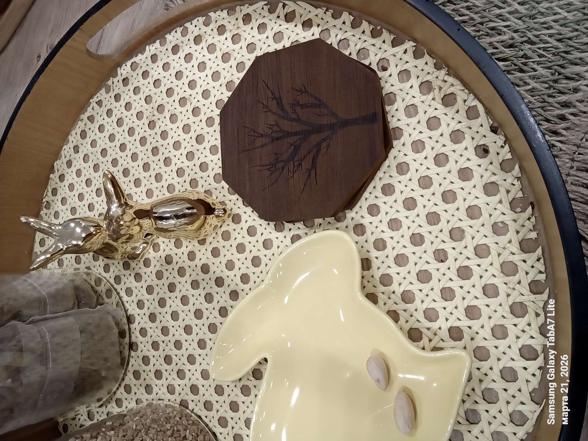 Фотография покупателя товара Набор подставок под кружки Magistro «Древо», под кружку, дерево, 4 шт. - Фото 2