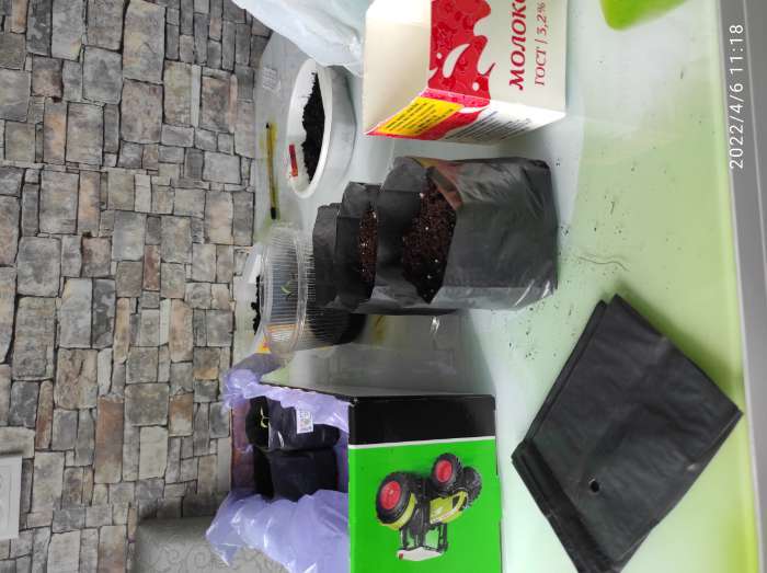 Фотография покупателя товара Пакет для рассады, 300 мл, 13 × 7 см, полиэтилен толщиной 50 мкм, с перфорацией, чёрный, Greengo - Фото 23