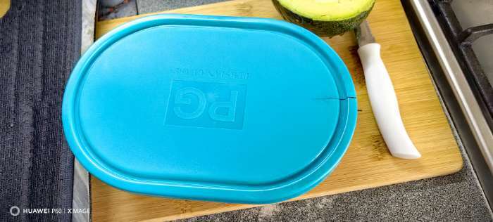 Фотография покупателя товара УЦЕНКА Контейнер "Peanut", с крышкой, 1050 мл - Фото 2