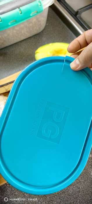 Фотография покупателя товара УЦЕНКА Контейнер "Peanut", с крышкой, 1050 мл - Фото 3