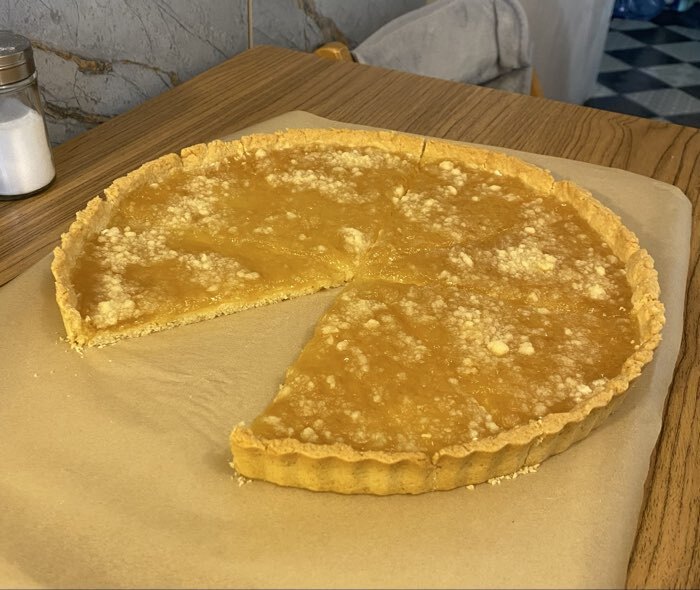 Фотография покупателя товара Форма для выпечки Доляна, d=28 см, съёмное дно, антипригарное покрытие, серая - Фото 2