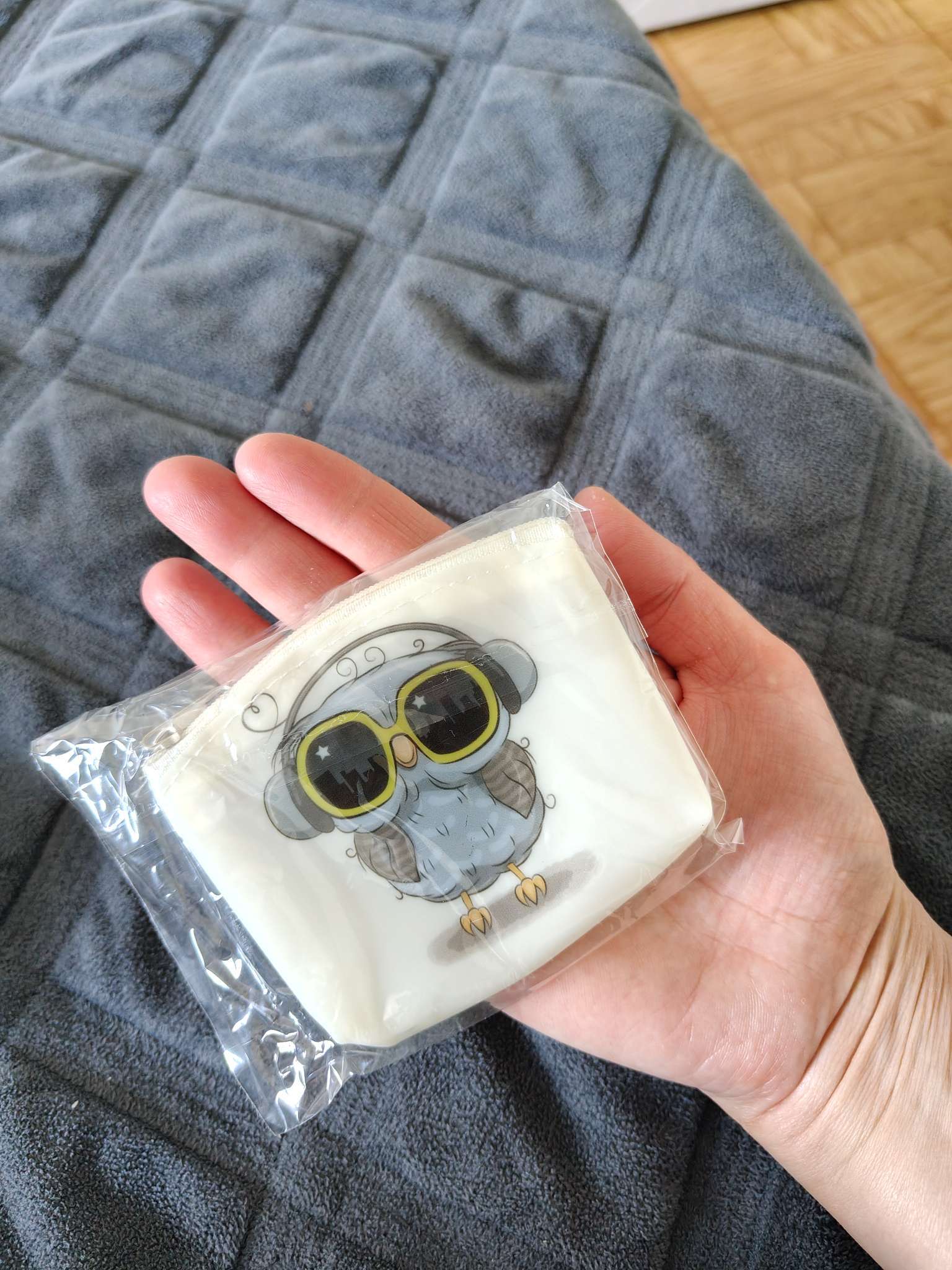 Фотография покупателя товара Кошелёк детский «Совята» Выбражулька, маленький, монетница, МИКС - Фото 1