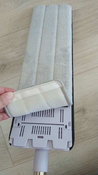 Фотография покупателя товара Швабра с отжимом и ведром Future Alp 4 clean system, высота швабры 140 см, 3 профессиональные насадки - Фото 2