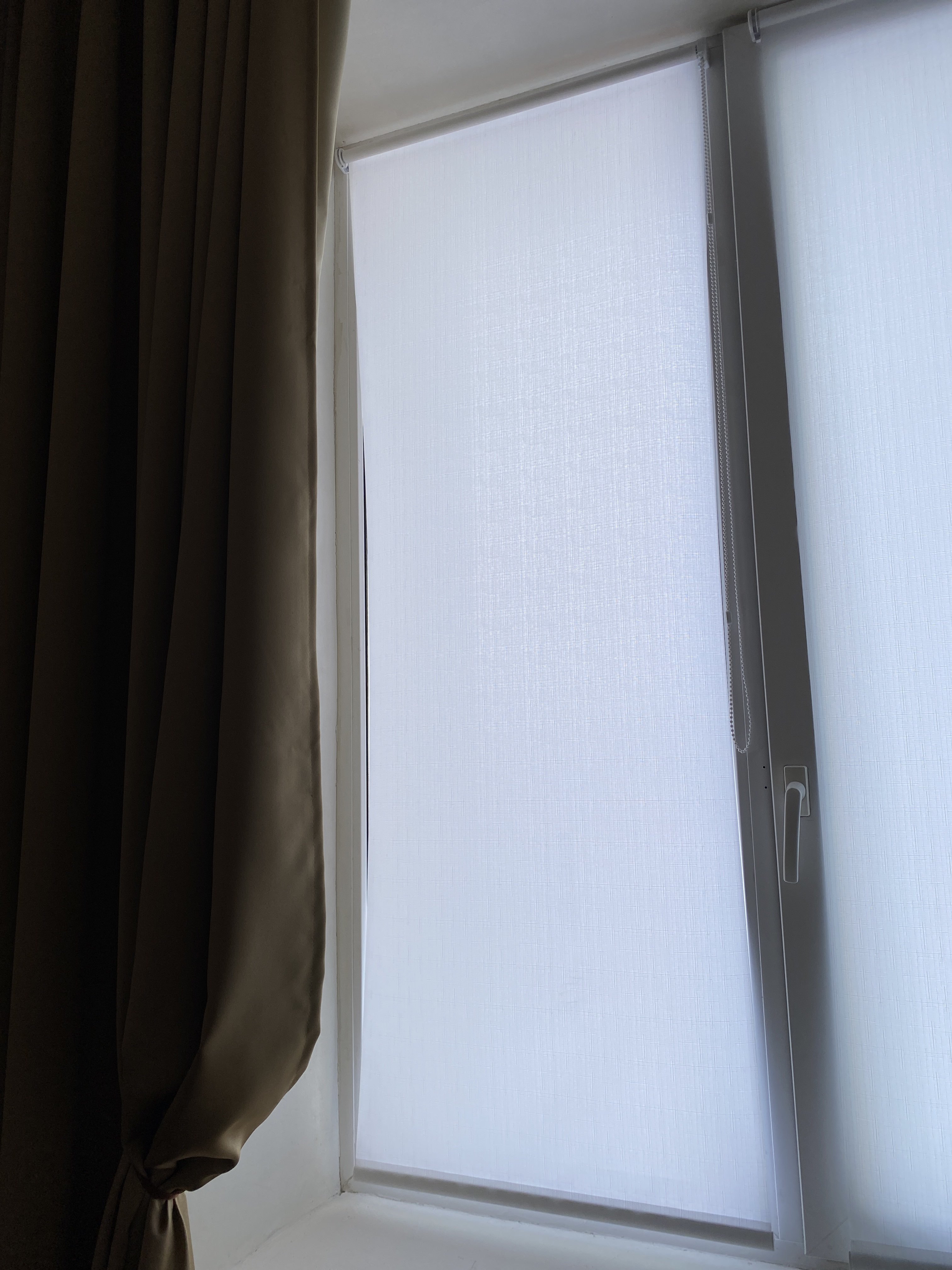 Фотография покупателя товара Рулонная штора «Шантунг», 160 х 175 см, цвет белый - Фото 2