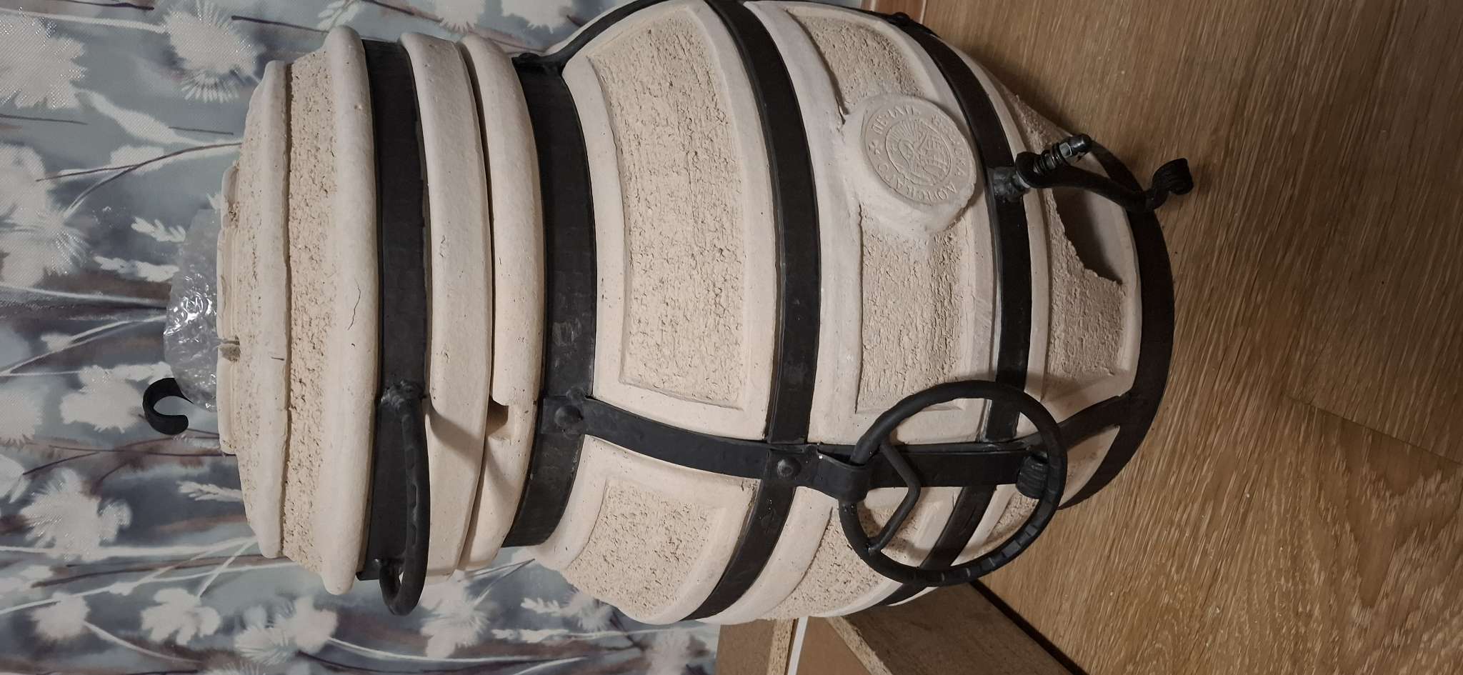 Фотография покупателя товара Тандыр «Сармат Донской», h=67 см, d=42 см, 56 кг, 8 шампуров, кочерга, совок - Фото 3