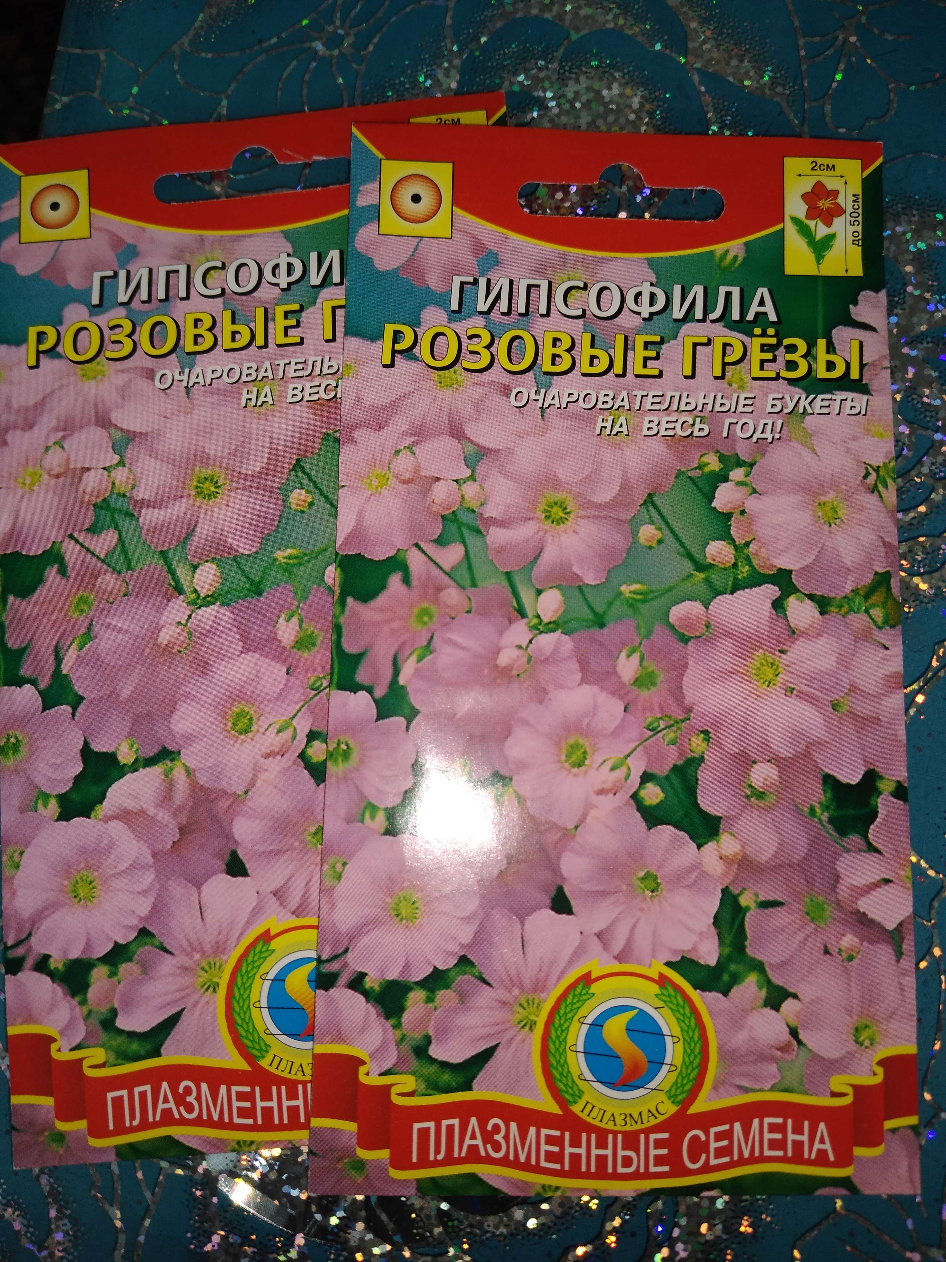 Фотография покупателя товара Семена цветов Гипсофила "Розовые гёзы", 0,5 г - Фото 4