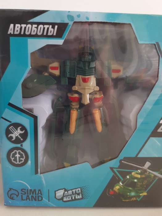 Фотография покупателя товара Робот - машинка «Автобот», быстрая трансформация - Фото 1