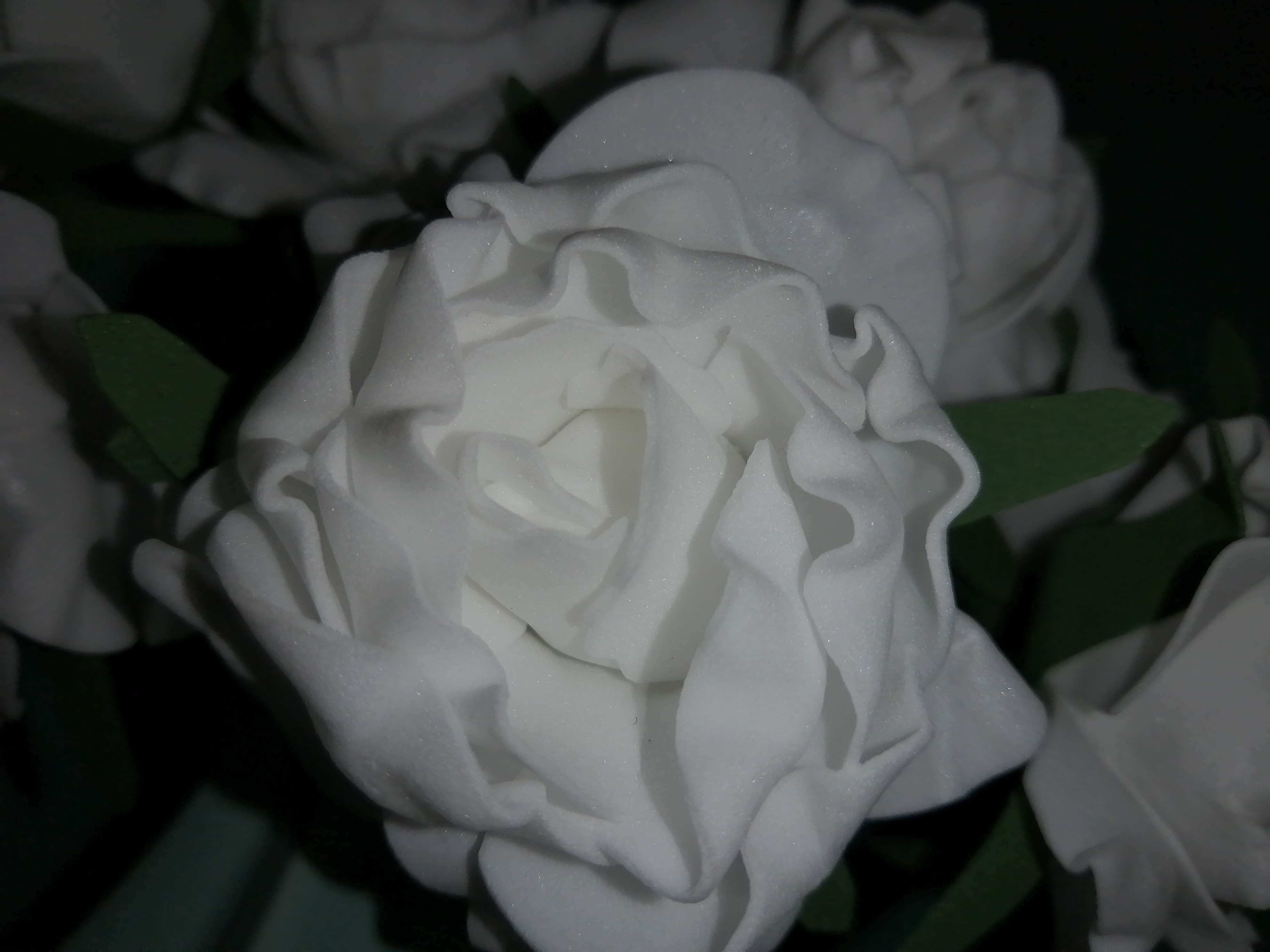 Фотография покупателя товара Букет "Объёмный цветок" 7 цветков, белый - Фото 6