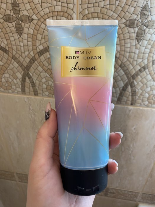 Фотография покупателя товара Крем для тела HAPPY MEMORIES с шиммером (блёстками), 200 мл - Фото 2