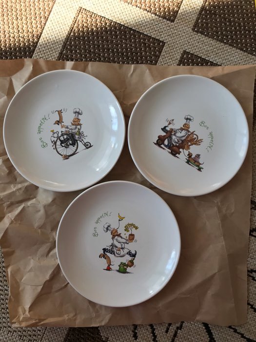 Фотография покупателя товара Тарелка «Повара», d=18,5 см - Фото 1