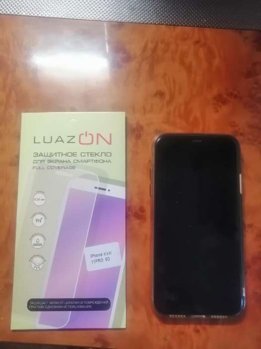 Фотография покупателя товара Защитное стекло 9D LuazON для iPhone X/XS/11 Pro, полный клей, 0.33 мм, 9Н, чёрное - Фото 5
