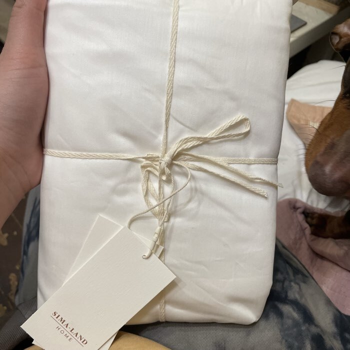 Фотография покупателя товара Простыня на резинке евро SL Home Soft, 200×200+30 см, сатин - Фото 3