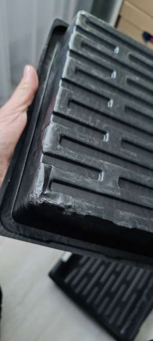 Фотография покупателя товара Поддон для рассады, 55×30×5.6 см, пластик, чёрный, дно МИКС, Greengo - Фото 26