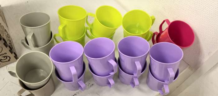 Фотография покупателя товара Кружка пластиковая ПластоС, 400 мл, МИКС - Фото 1