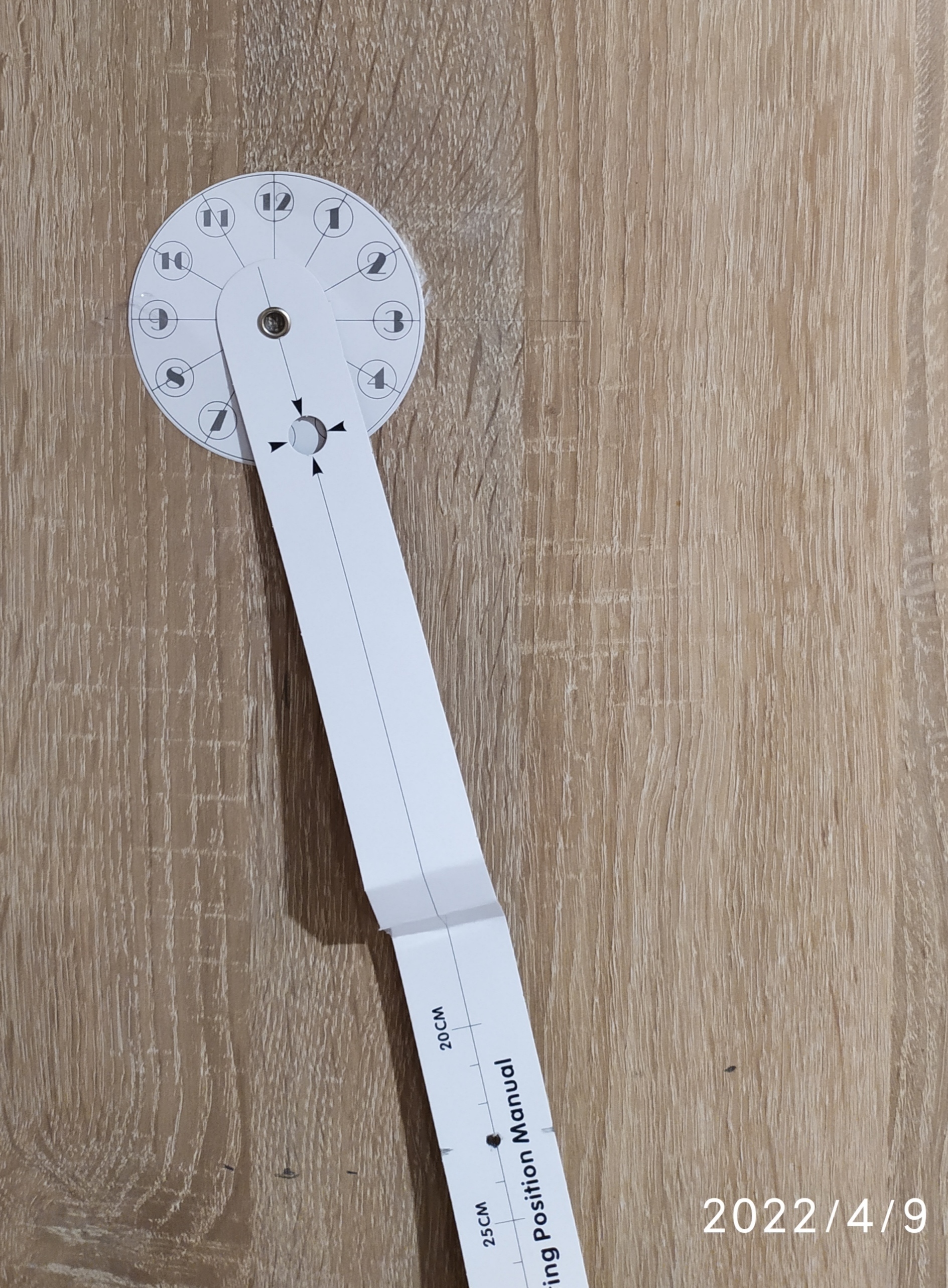 Фотография покупателя товара Часы-наклейка, серия: DIY, "Данбери", плавный ход, d-50 см, 1 АА