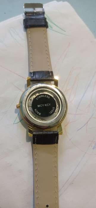Фотография покупателя товара Часы мужские наручные кварцевые "Осборн", ремешок экокожа - Фото 1