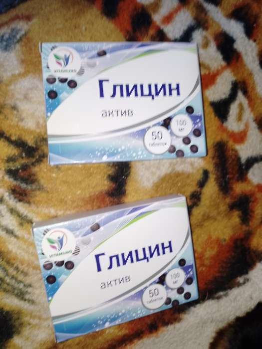 Фотография покупателя товара Глицин Vitamuno Актив, улучшение умственной работоспособности, 50 таблеток - Фото 1