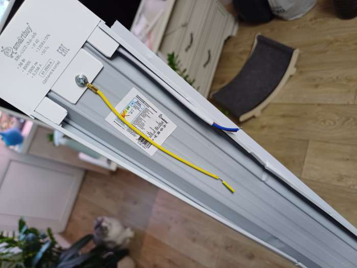 Фотография покупателя товара Светильник светодиодный Smartbuy LU2, 36 Вт, 6400 К, 2500 Лм, IP40, матовый - Фото 4