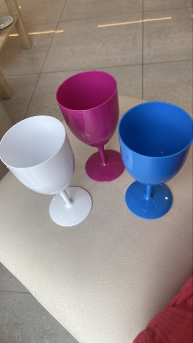 Фотография покупателя товара Бокал для вина «Салют», 400 мл, пластик, МИКС - Фото 2