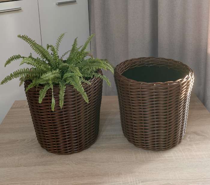 Фотография покупателя товара Ведро хозяйственное с мерной шкалой, 12 л, чёрное - Фото 1