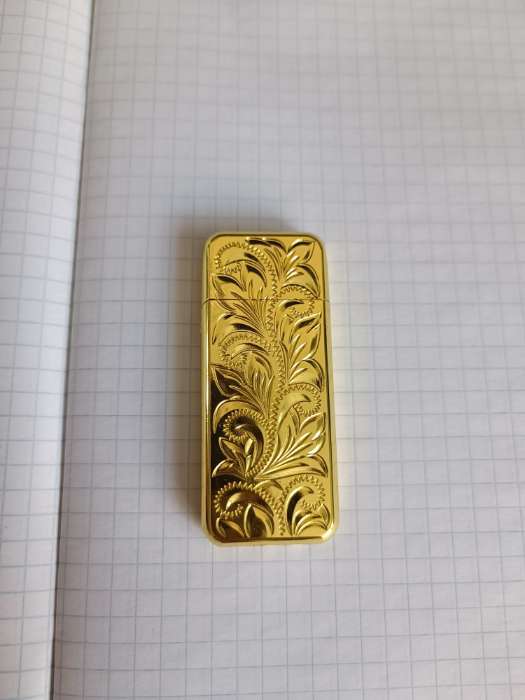 Фотография покупателя товара Зажигалка газовая, металлическая, 0.7×2.5×6.5 см - Фото 3