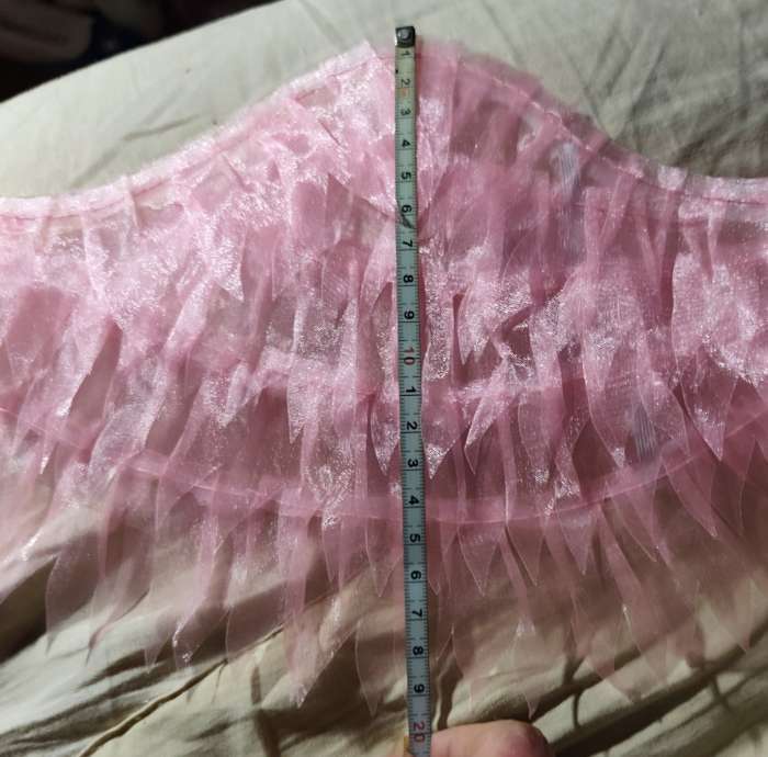 Фотография покупателя товара Карнавальные крылья «Ангел», двухсторонние, розовые, 75×24 - Фото 1