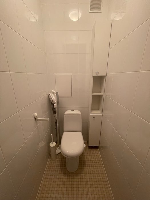 Фотография покупателя товара Пенал для ванной комнаты узкий "Вега 16" белый, 200 см х 20 см х 20 см - Фото 16
