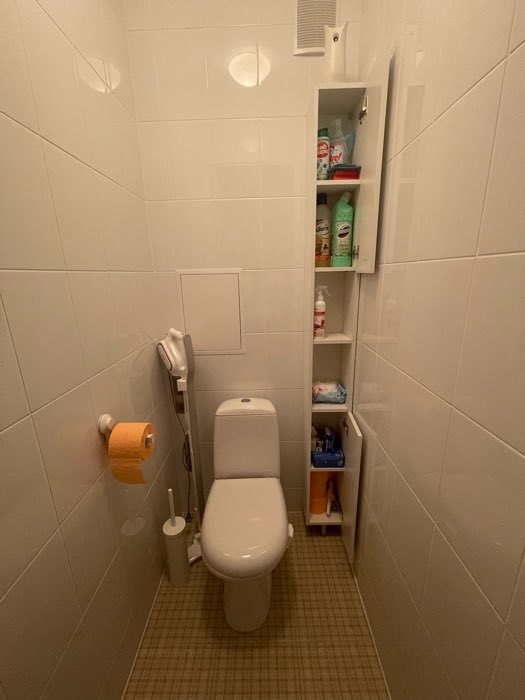 Фотография покупателя товара Пенал для ванной комнаты узкий "Вега 16" белый, 200 см х 20 см х 20 см - Фото 17
