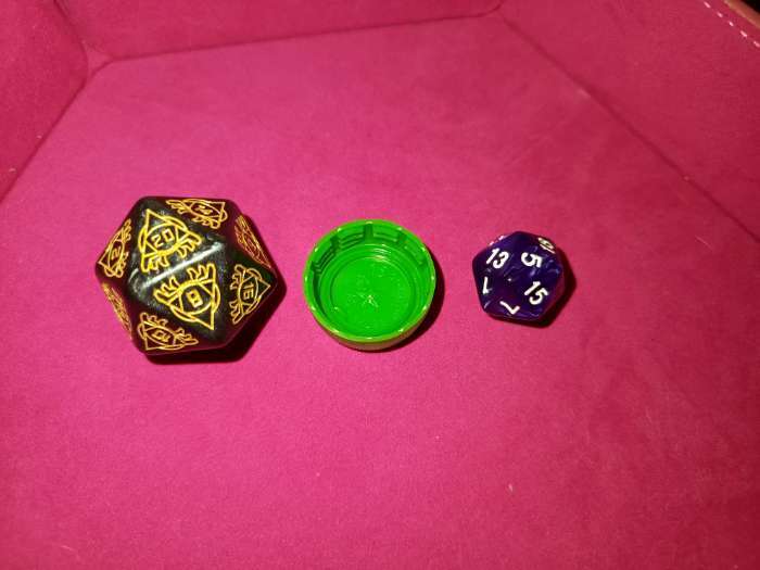 Фотография покупателя товара Дайсы для ДнД «Топаз», 7 шт. - Фото 3