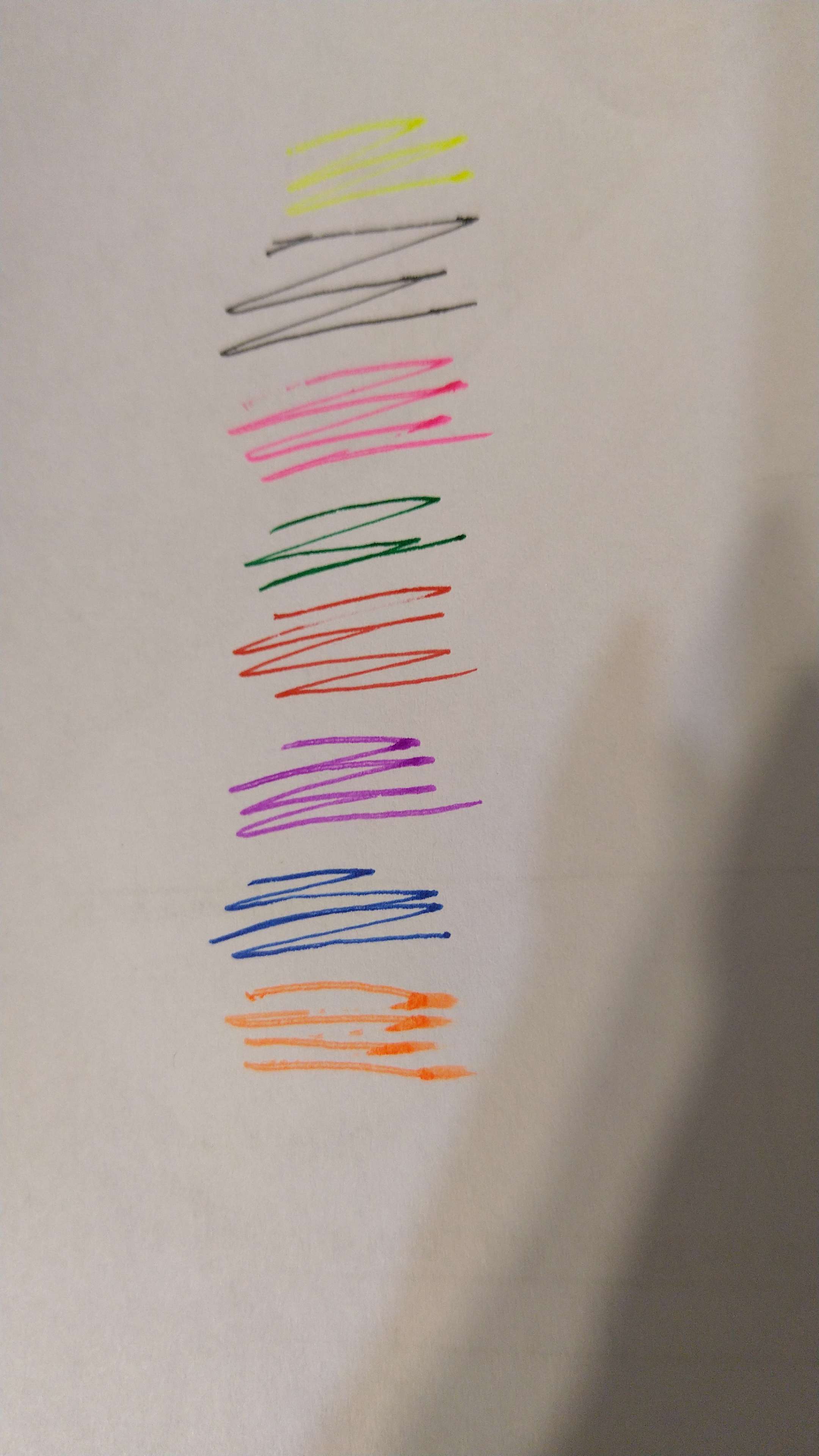 Фотография покупателя товара Набор гелевых ручек, 8 цветов, корпус белый с цветными вставками, в блистере