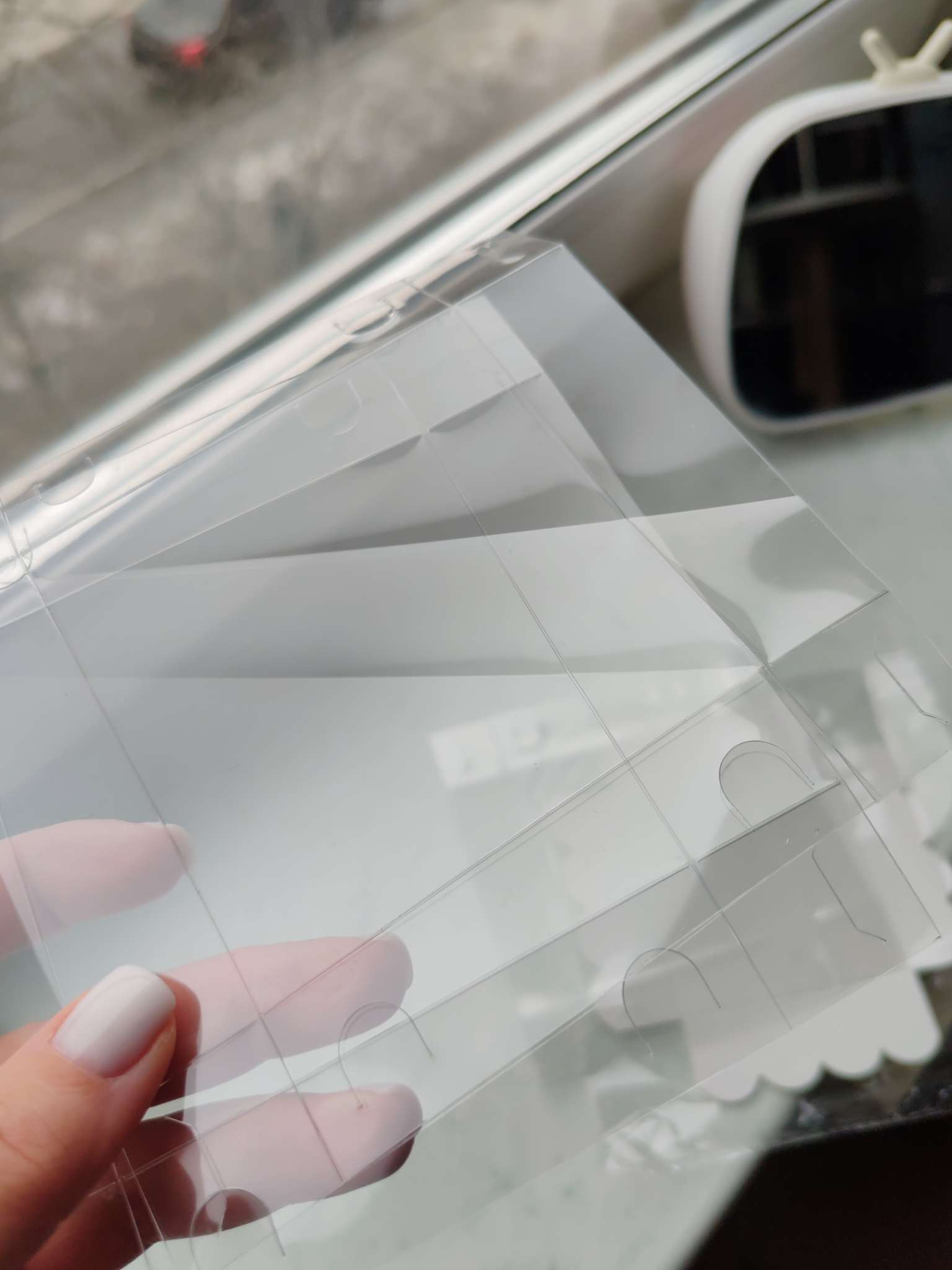 Фотография покупателя товара Коробка для печенья, белая, 9×9×3 см - Фото 157