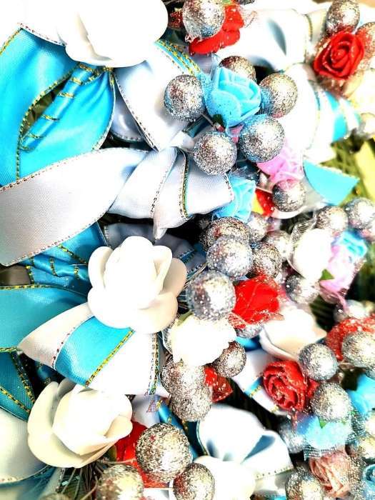 Фотография покупателя товара Декор для творчества «Блестящие шарики», 1 букет, в букете 12 шт., МИКС - Фото 2