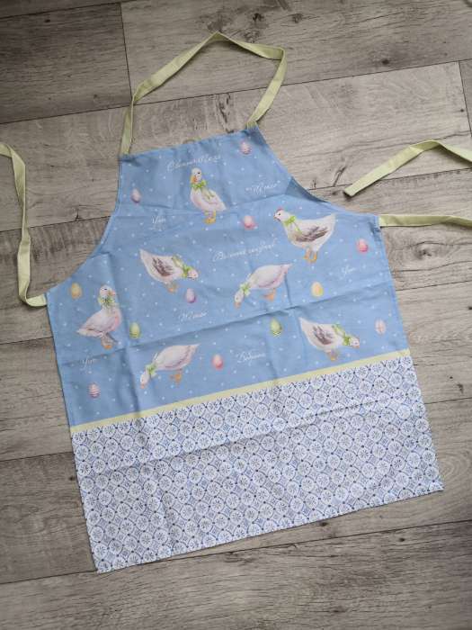 Фотография покупателя товара Фартук Этель «Пасхальные радости» 60х70 см, 100% хлопок, саржа 190 гр/м2 - Фото 1