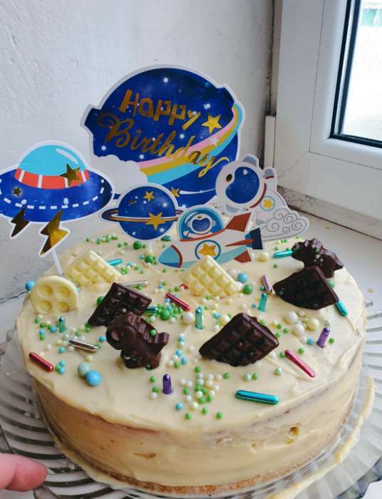 Фотография покупателя товара Крем для торта «Приправыч», ванильный, 50 г - Фото 7