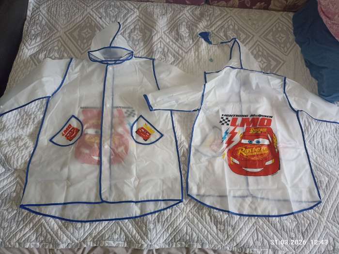 Фотография покупателя товара Дождевик детский, размер S, «Супергерой» - Фото 1