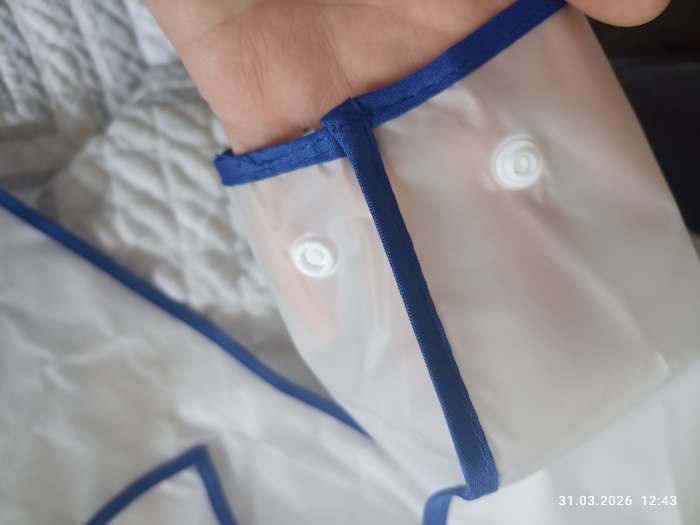 Фотография покупателя товара Дождевик детский, размер S, «Супергерой» - Фото 2